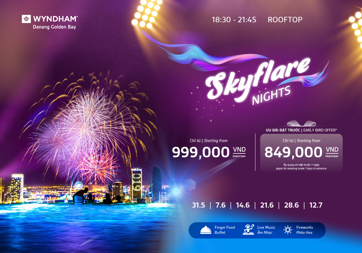 SkyFlare Night – The Best Fireworks Viewing Spot for DIFF 2025