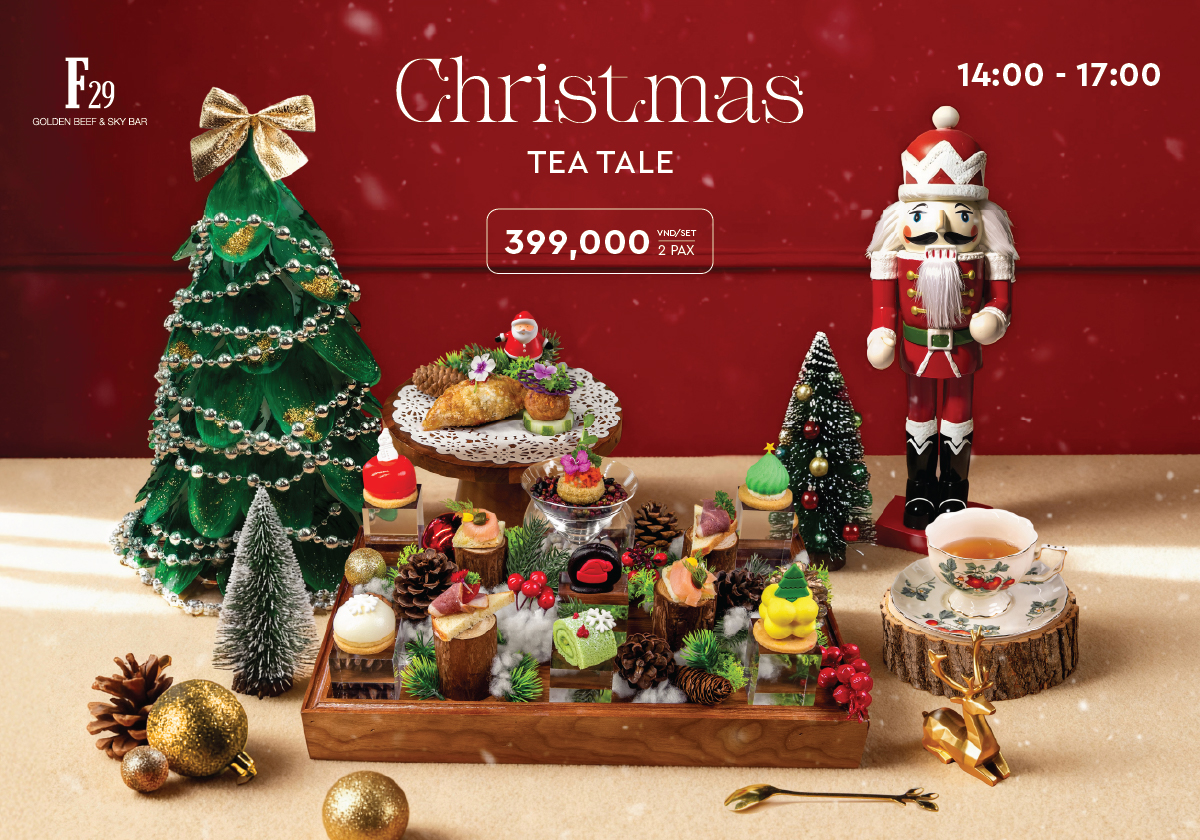 Christmas Tea Tale – A Festive Afternoon Tea on the 29th Floor