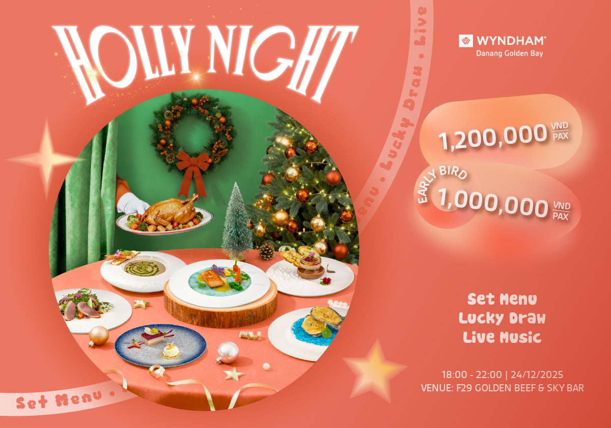 Christmas Eve Set Menu Dinner 2025- Tiệc tối đêm Giáng sinh